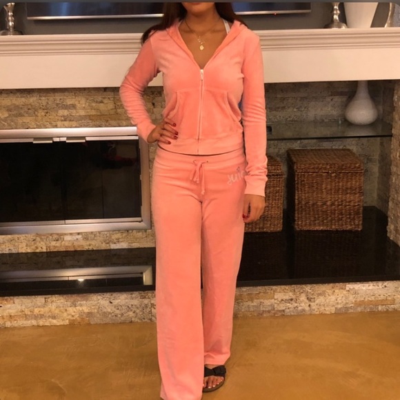 Y2K Juicy Couture Barbie bubblegum Pink velour tracksuit Set NEW - Picture 4 of 12